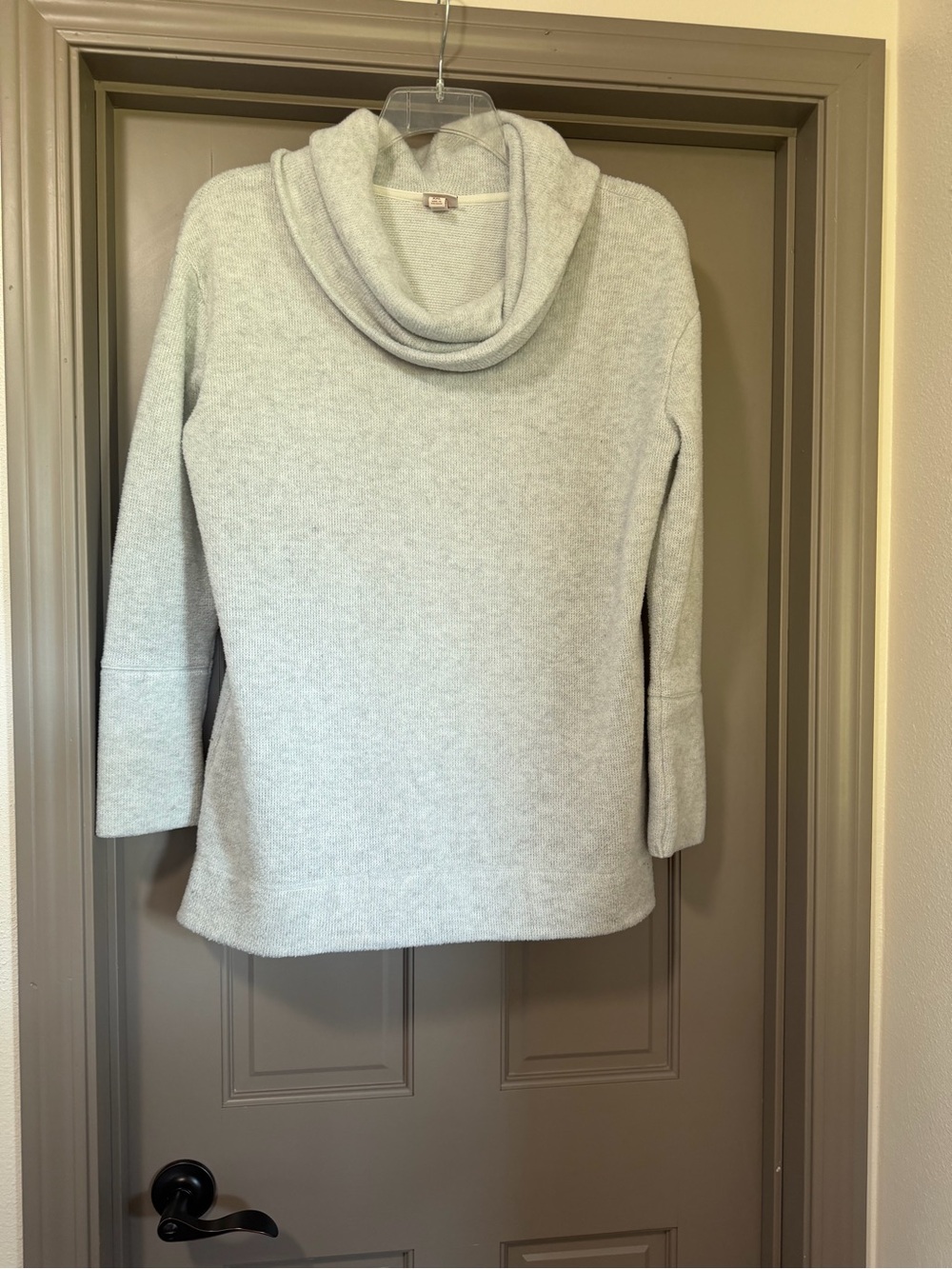 Merona Light Gray Cowl Neck Sweater Size XXL